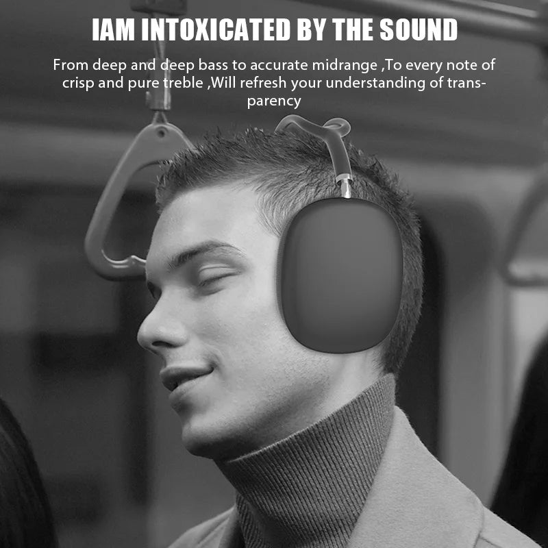 felfial P9 Wireless Bluetooth Headphones with TF Card Slot – Over-Ear Stereo Sound
