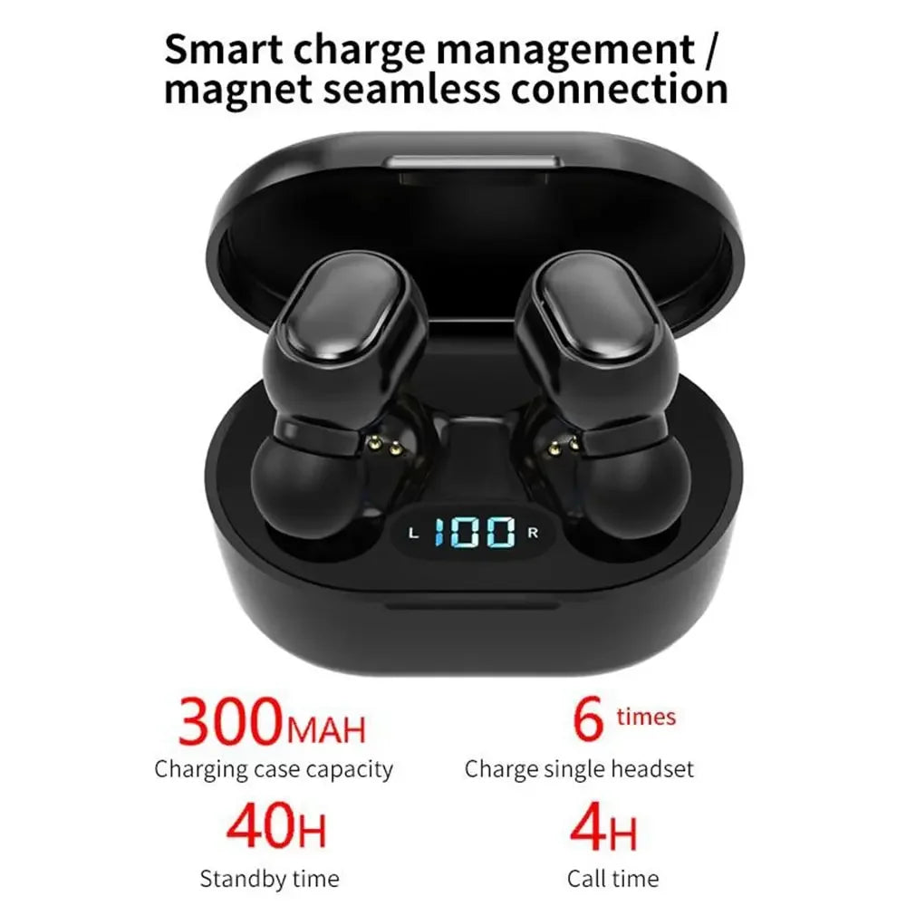 dtvane E7s TWS Wireless Headphones – 40H Playtime, Waterproof