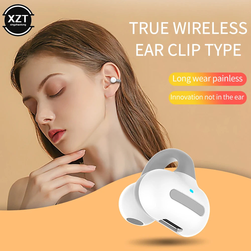 WYMECT Bluetooth 5.3 Ear Hook – Noise Cancelling, Waterproof