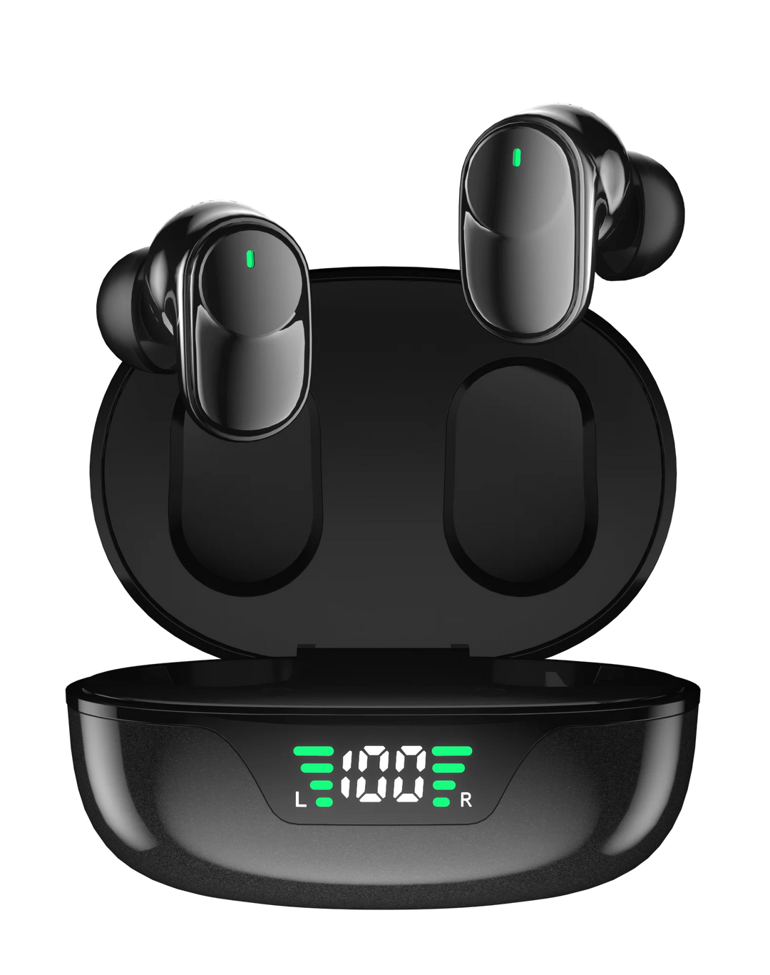 Beatfade Bluetooth 5.3 Earbuds – 60h Battery, ENC Mic & Game Mode