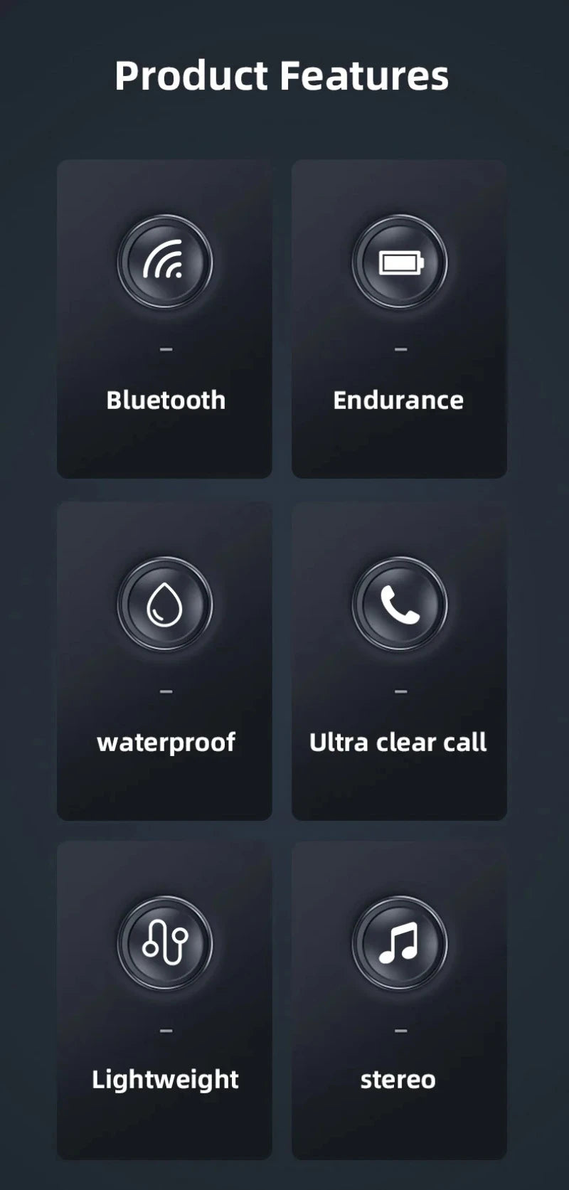 MIJIA Xiaomi Bone Conduction Bluetooth – Sports Ear Hook