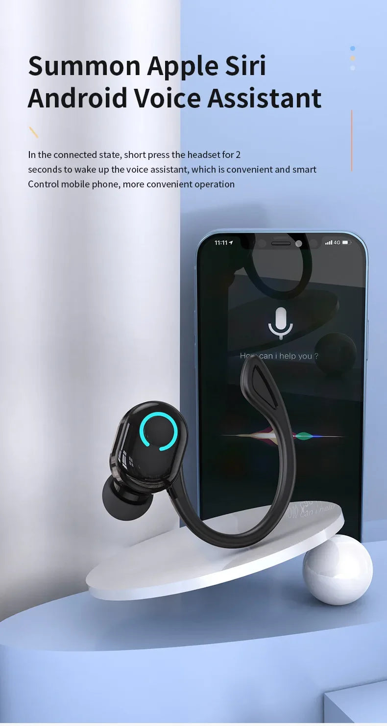VIKEFON S10 Bluetooth 5.2 Headset – ANC, HiFi Bass, Sport