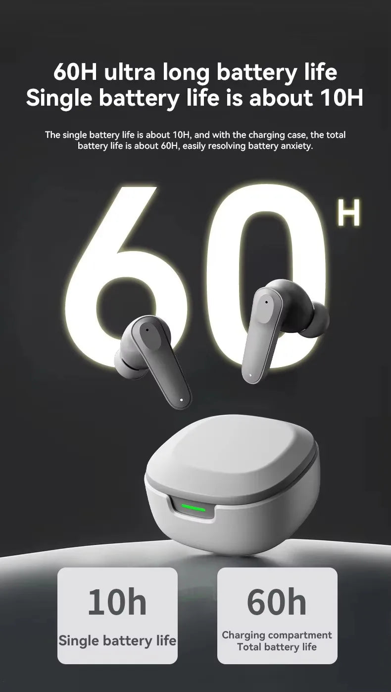 TWS In-Ear Bluetooth Earphones – Noise Cancelling, Wireless