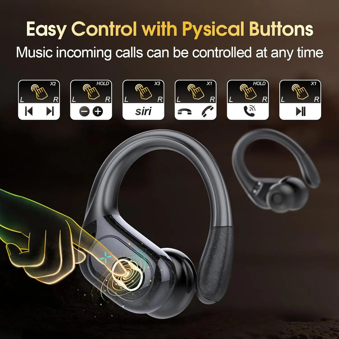 GDLYL HD65 Wireless Earbuds – ANC, 75H Playtime, IPX7