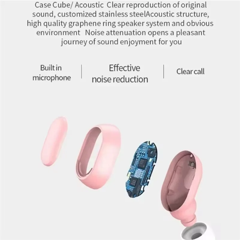 DAMORE Wireless In-Ear Bluetooth Headphones – Lightweight & Clear Sound