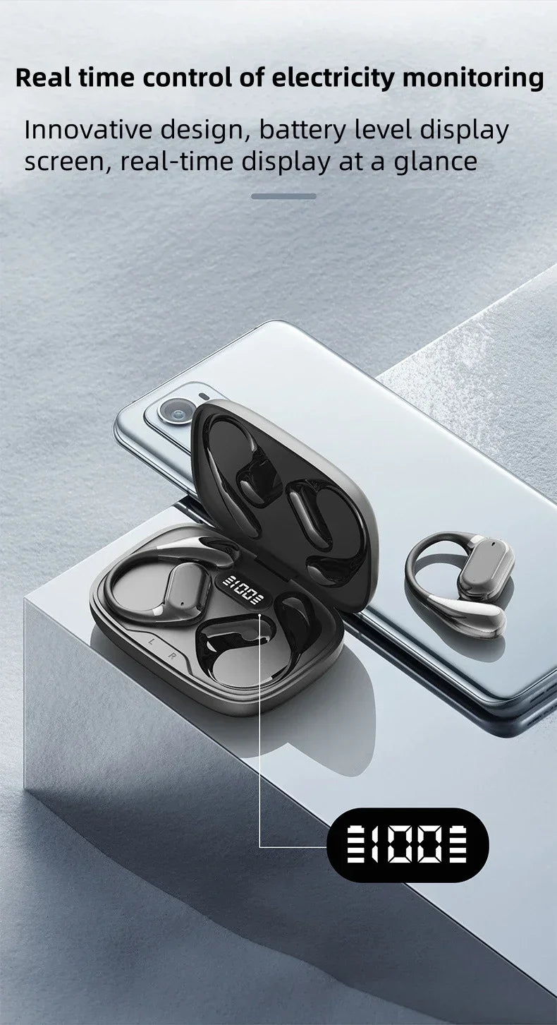 Sony Open-Ear Wireless Earphones – Lightweight, Surround Sound