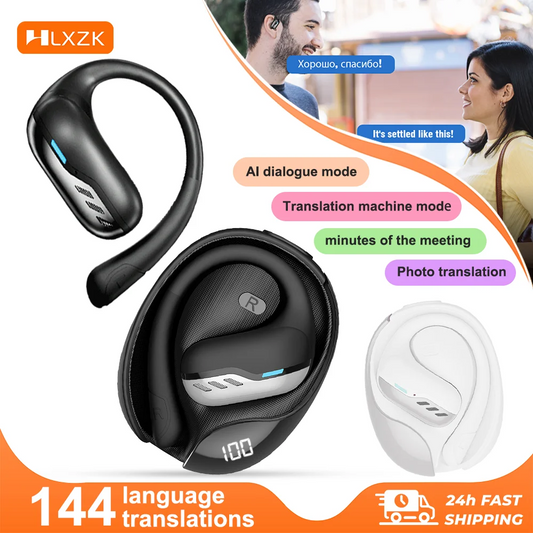 WJOY Translation Earbuds – 144 Languages, Bluetooth 5.4 – audio-accessory