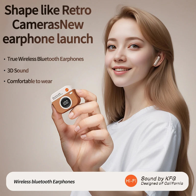 🎧 Game Wireless Earbuds with Noise Cancelling – Long Battery Life