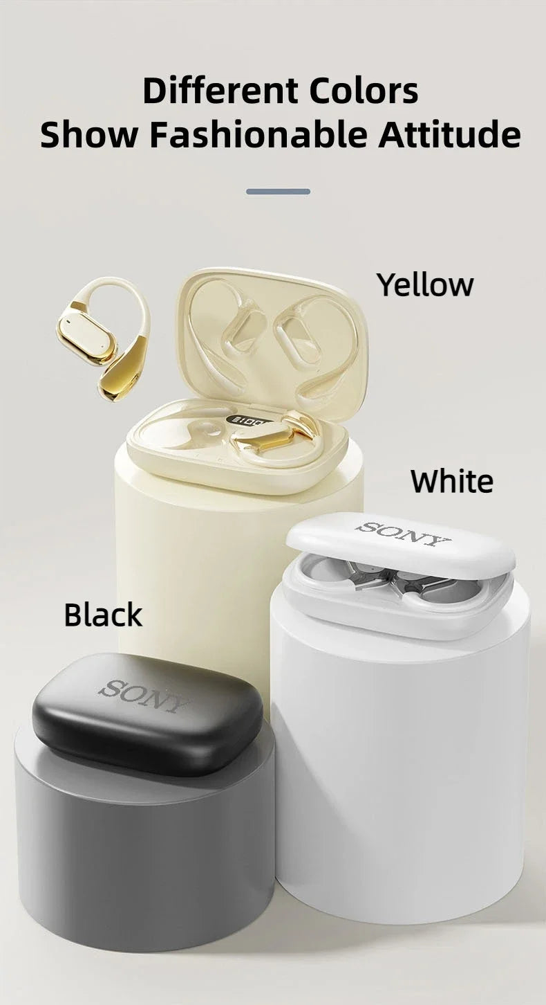 Sony Open-Ear Wireless Earphones – Lightweight, Surround Sound