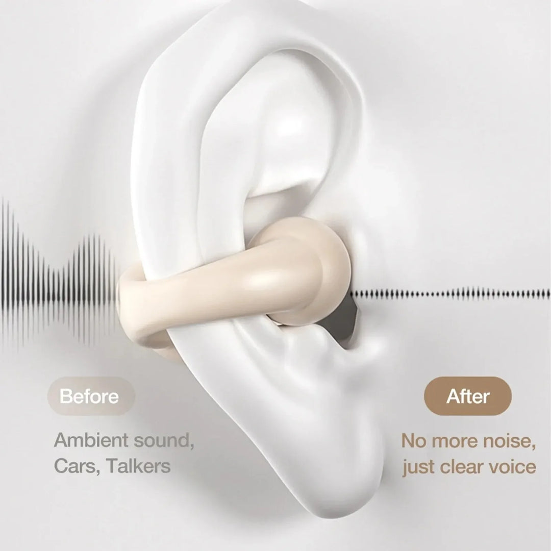 VIKEFON Bluetooth 5.3 Ear Hook – Air Conduction, Sports