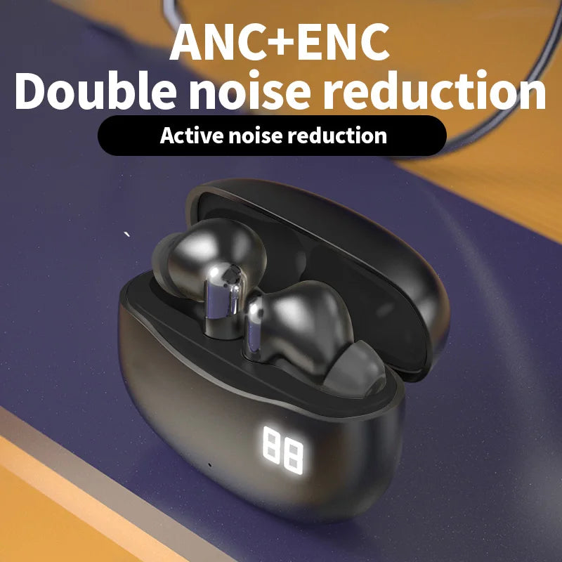 INMAS E3B Bluetooth 5.3 Earphones – HiFi, Waterproof, 8H Play