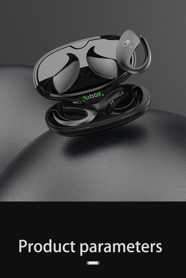 SHUKE Bluetooth 5.3 Earphones – Wireless, Waterproof, TWS Audio