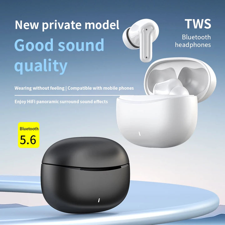 DAIDAN Bluetooth 5.3 TWS Earphones | Waterproof In-Ear with Mic – audio-accessory