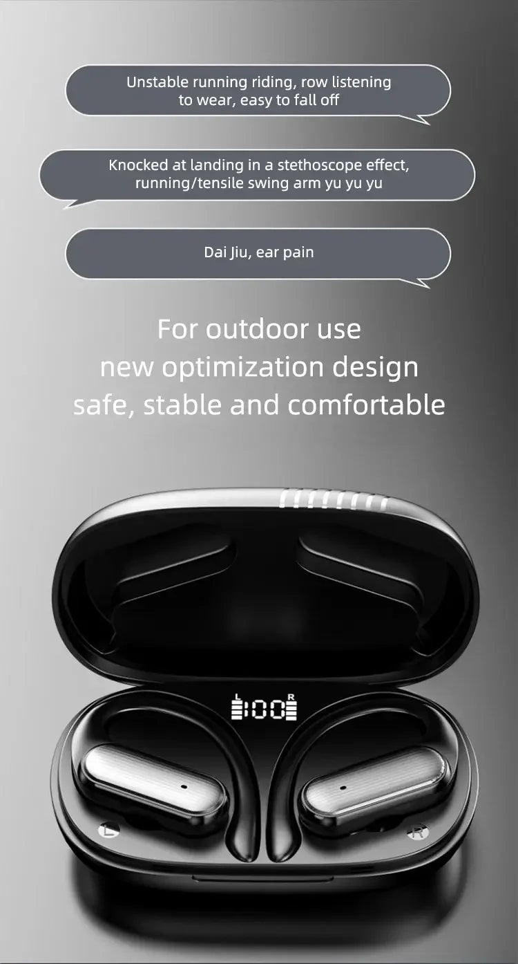 A520 Bluetooth 5.3 Wireless Headset – HD Stereo, Sweatproof – audio-accessory