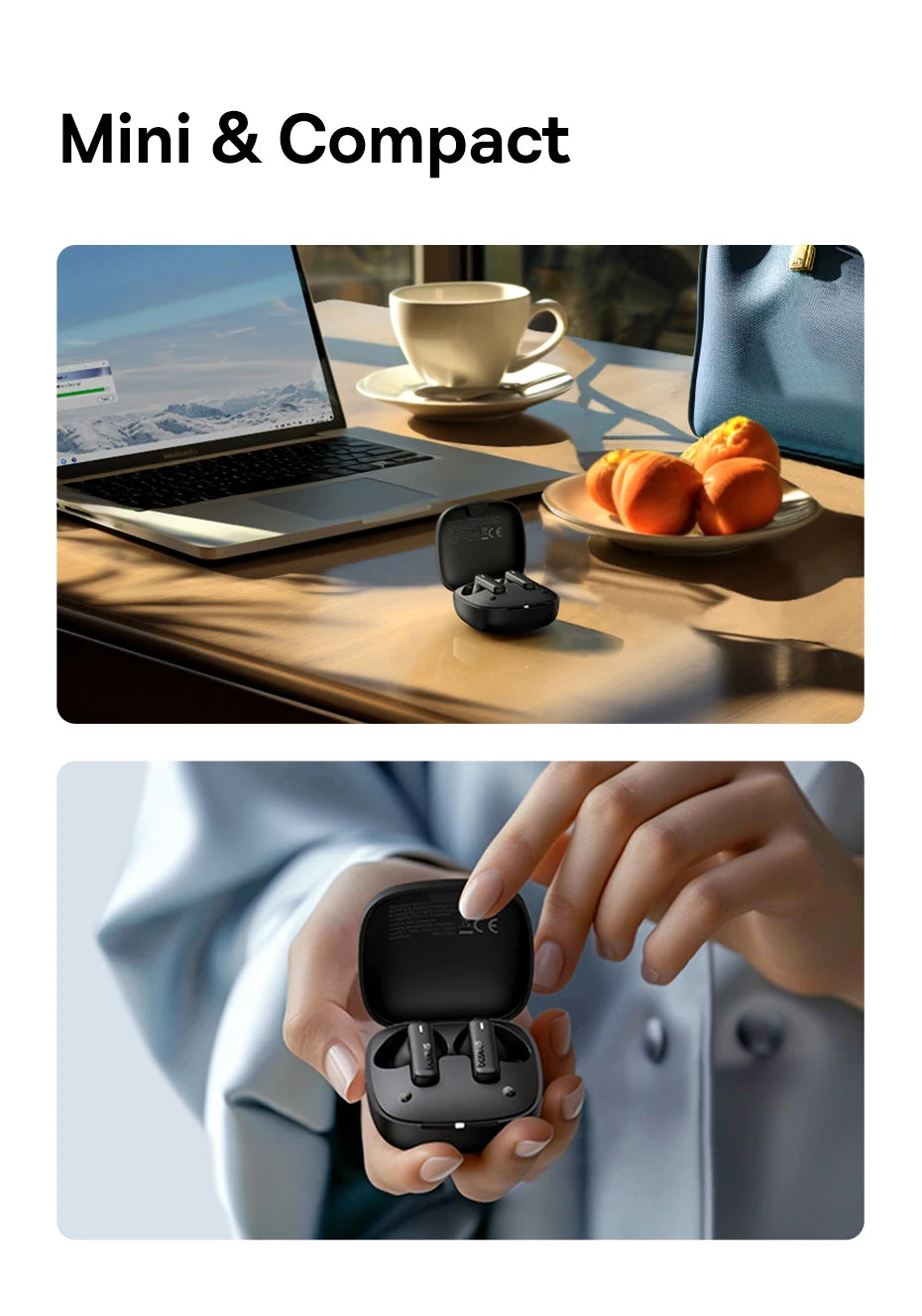 Baseus True Wireless Earphones – 33H Playtime, Waterproof