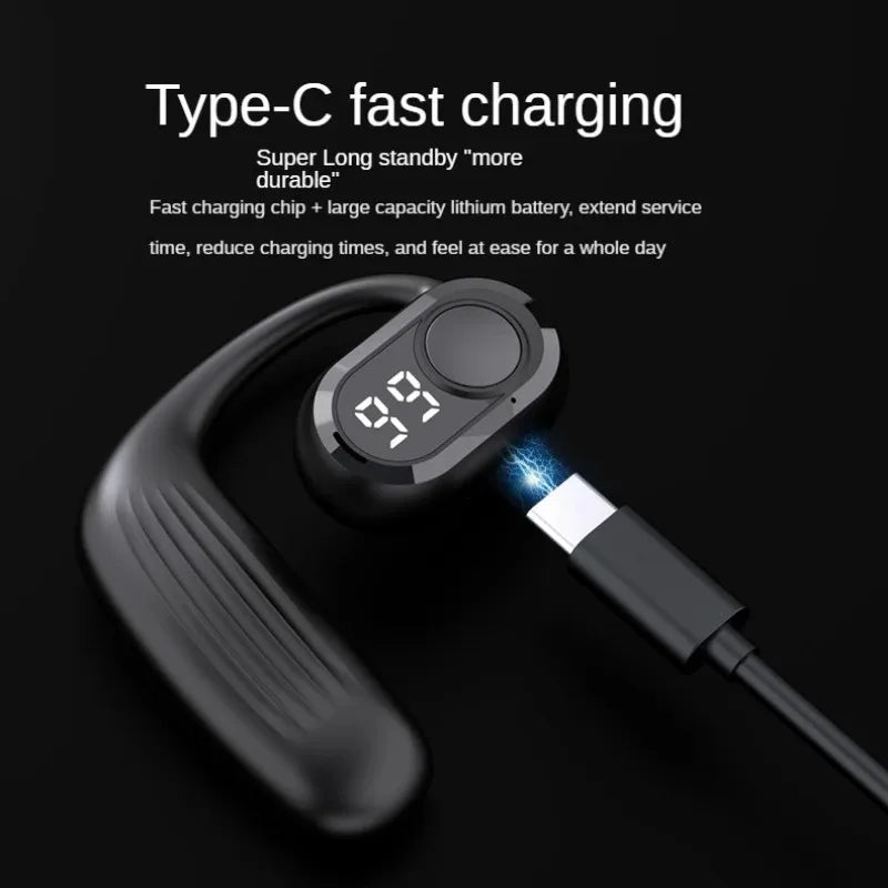 STTKGZD Bluetooth 5.3 Headset – Open Air, 30H ANC Audio – audio-accessory