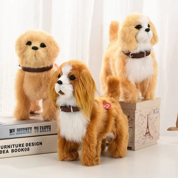Electronic Plush Dog Toy – Sound & Motion Pet for Kids