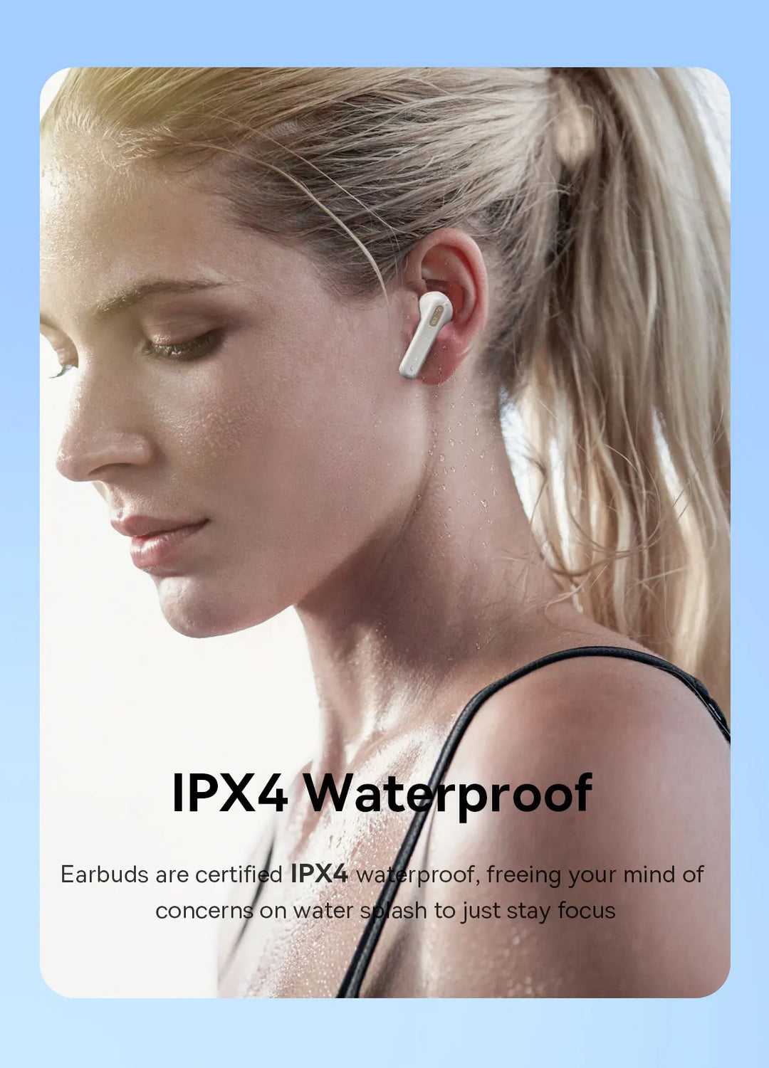 BASEUS Bluetooth 5.3 Earbuds – 30H Battery, TWS Wireless