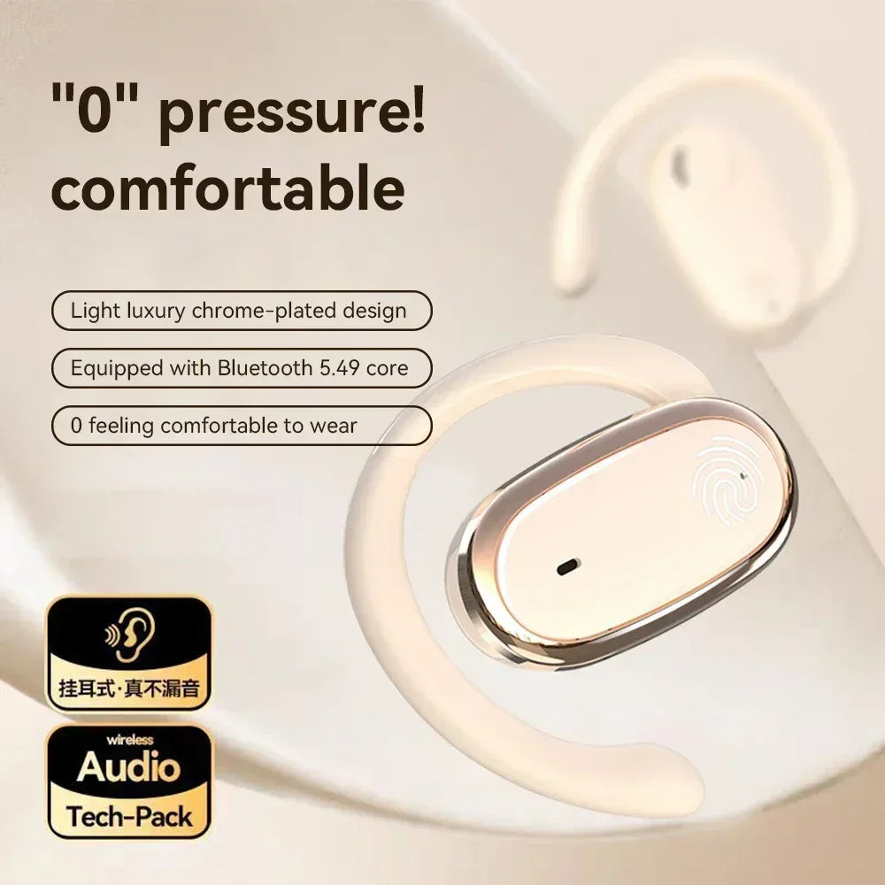 TWS Bluetooth 5.3 Earbuds – LED Display, ANC, Waterproof