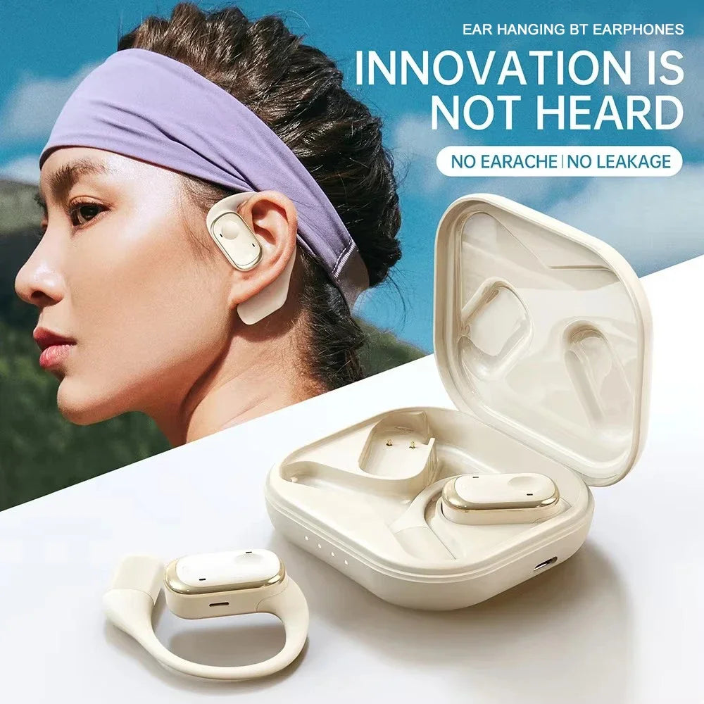 AideeMaster Bluetooth 5.3 Open-Ear – ANC, Waterproof, Sports