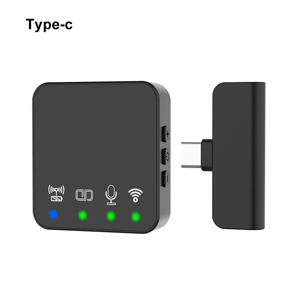 Wireless Magnetic Monitor & Lavalier Mic Kit for Vlogging & Streaming