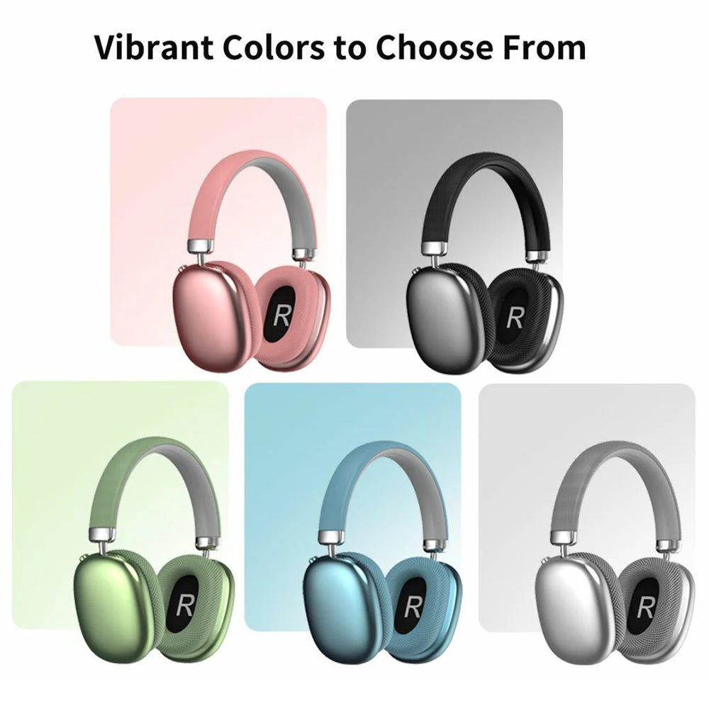 WYMECT Over-Ear Bluetooth Headphones – Noise Cancelling & Mic