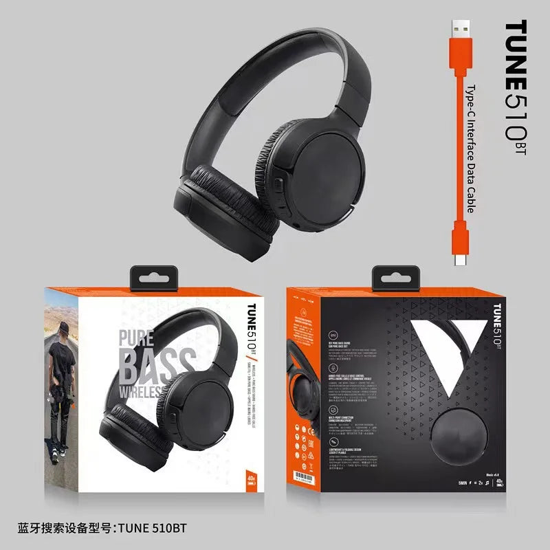 TUNE510BT Wireless Bluetooth Earphones – Deep Bass & Gaming – audio-accessory