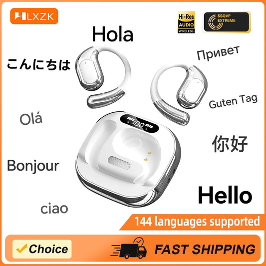 WJOY Bluetooth 5.4 Earbuds with Real-Time Translation – audio-accessory
