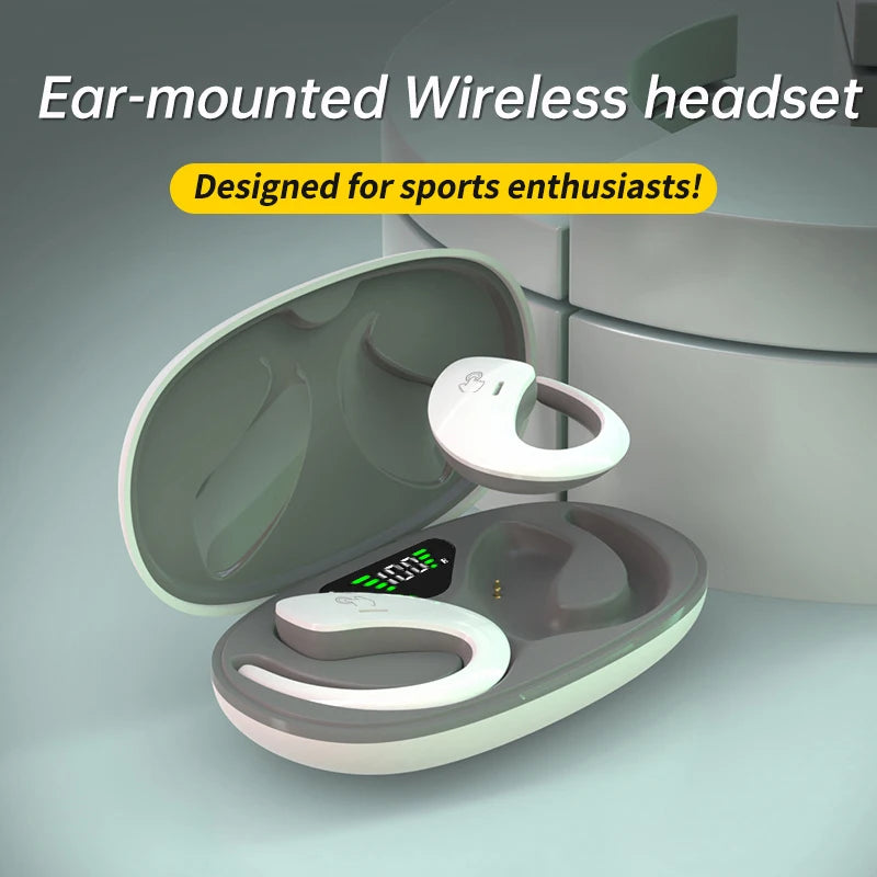 SHUKE Bluetooth 5.3 Earphones – Wireless, Waterproof, TWS Audio