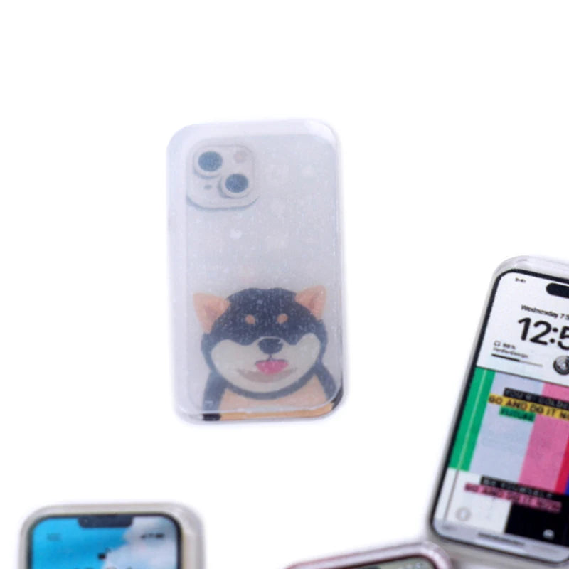 Miniature Mobile Phone Set – 5pcs for 1:6 & 1:12 Dollhouses & Dioramas