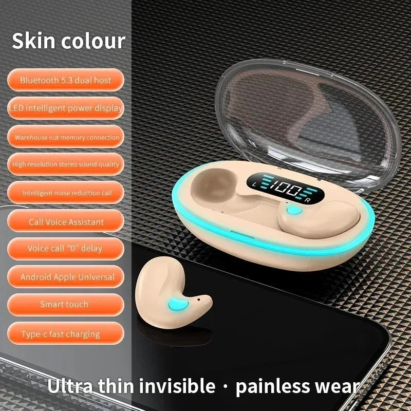 RSRDDY TWS Bluetooth Earphones – Wireless, Noise Cancelling