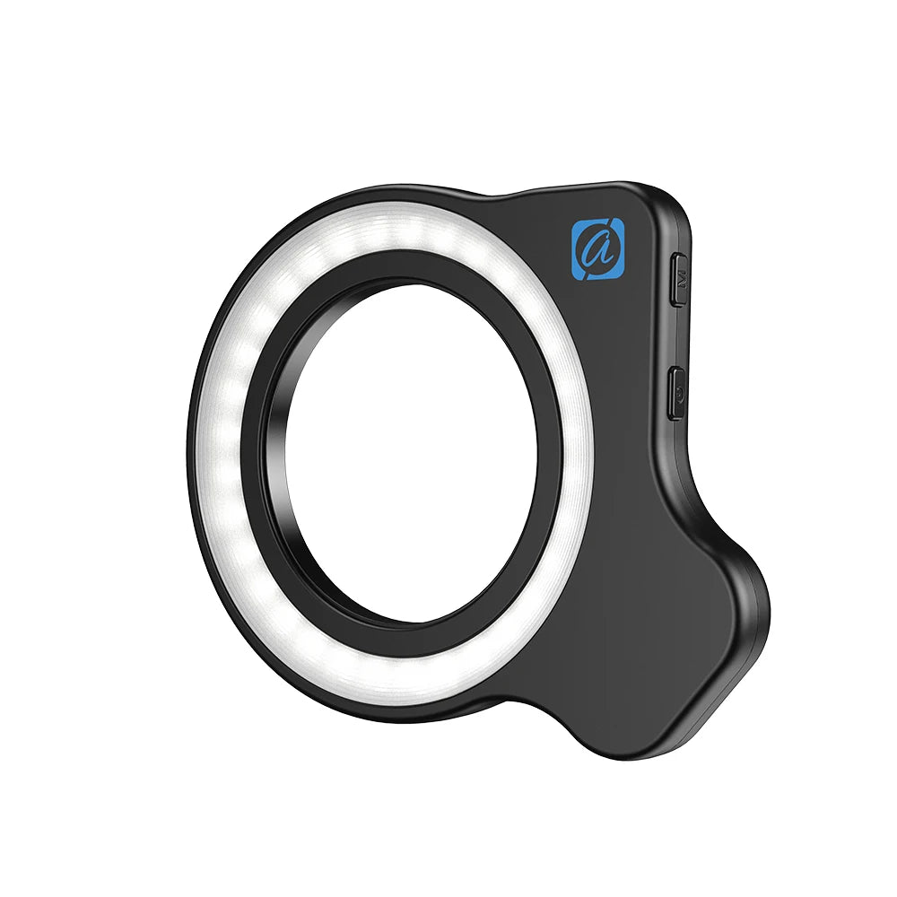 APEXEL Macro Lens Fill Light – 45 Modes, 37mm/52mm Thread