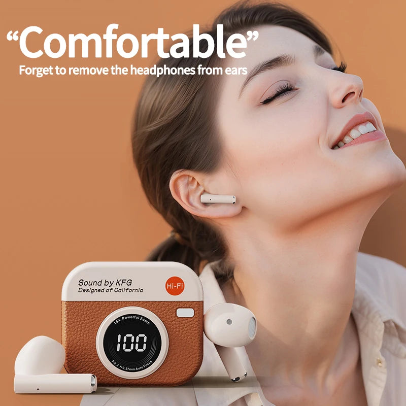 🎧 Game Wireless Earbuds with Noise Cancelling – Long Battery Life