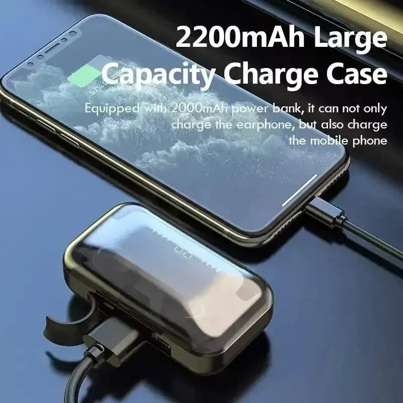 Wireless Bluetooth Earphones | In-Ear ANC with Charging Case