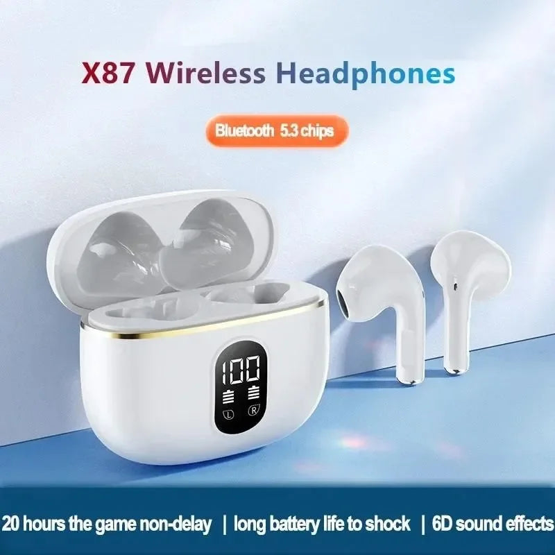 Topewon TWS Wireless Earphones – In-Ear, Clear Sound, Lightweight