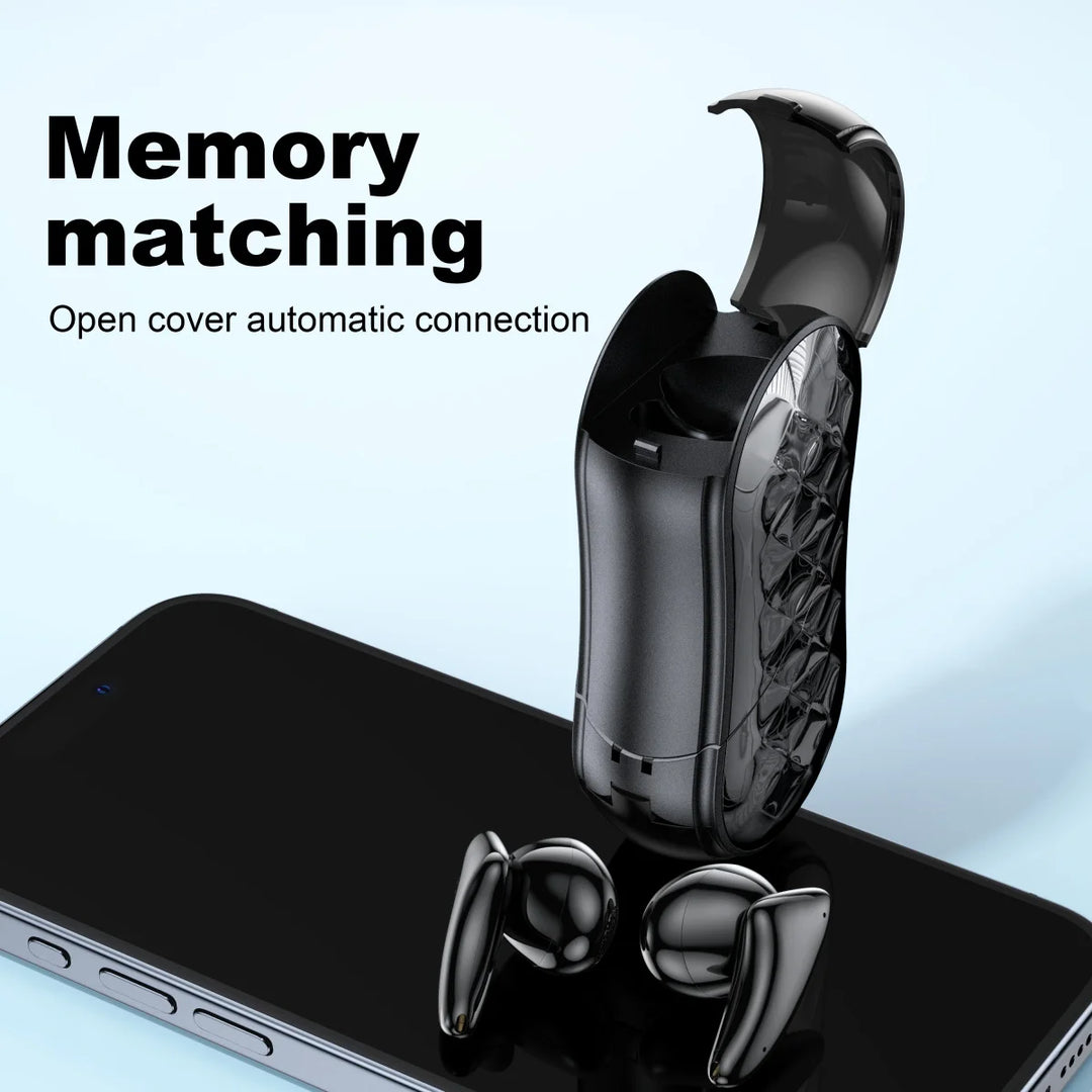 RANRZL Bluetooth 5.3 Wireless Earphones – True Wireless, Mic, Siri