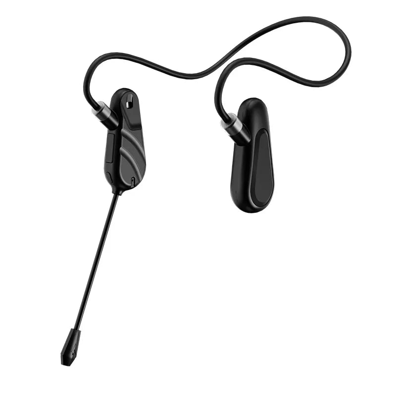 OUKADUN Bluetooth 5.1 Ear Hook – Wireless, Waterproof, 30h