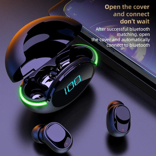 Y80 Bluetooth 5.2 ANC Earphones – True Wireless with Mic – audio-accessory