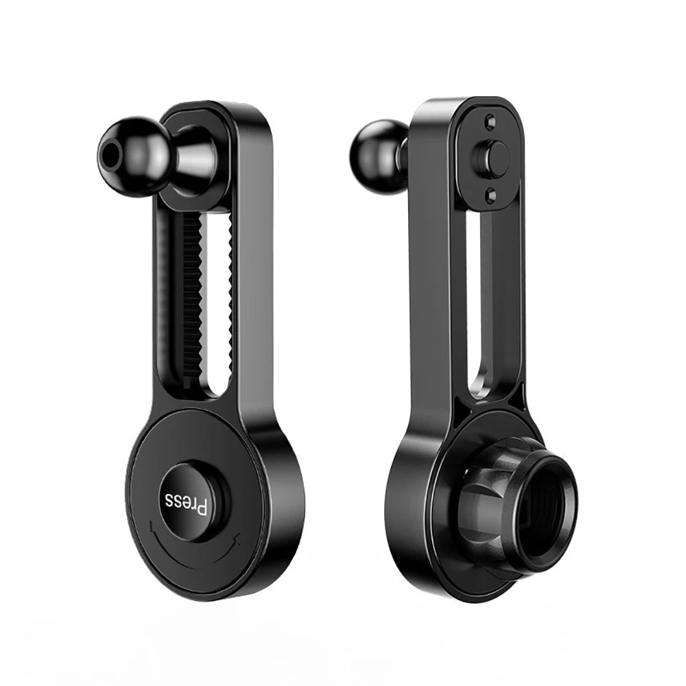 Adjustable Car Phone Mount – 360° Rotation, Retractable Arm & Universal Fit – car-accessory