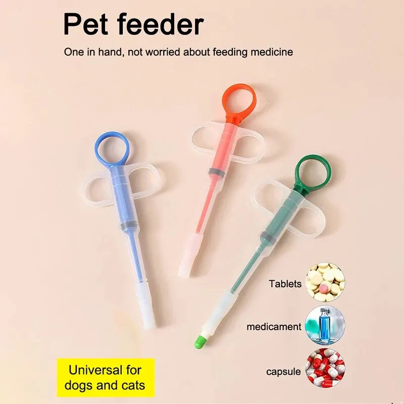 Pet Feeding Syringe – Pill & Liquid Dispenser for Cats & Dogs