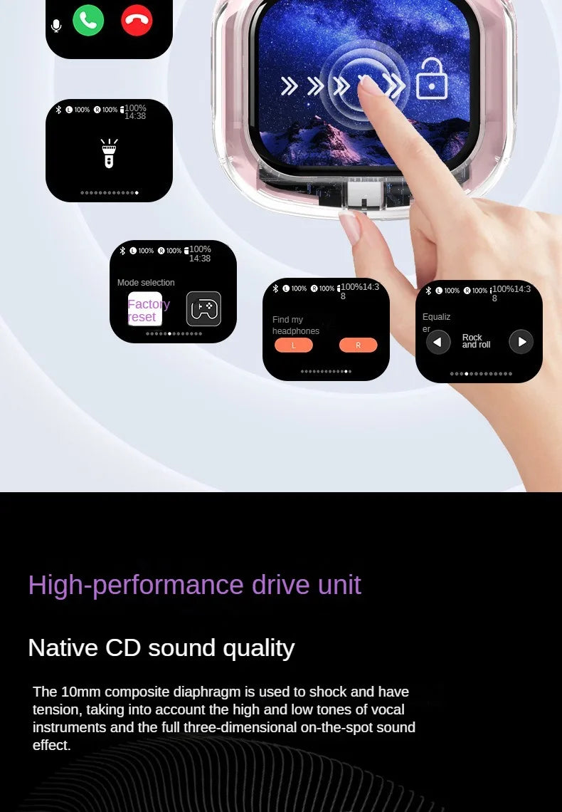 Royaltenic Wireless Earphones – ANC, 24H Playtime, Waterproof