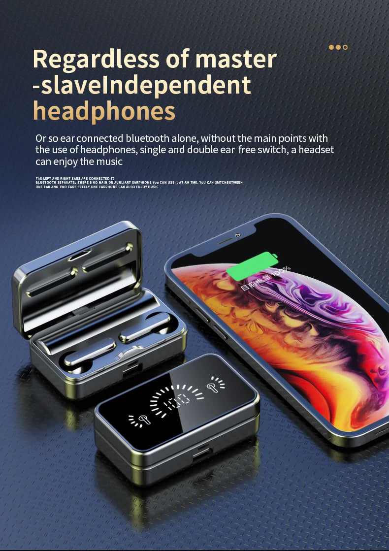 Briame S20 TWS Earphones – Hybrid Noise Cancelling Hi-Fi Wireless Bluetooth Earbuds
