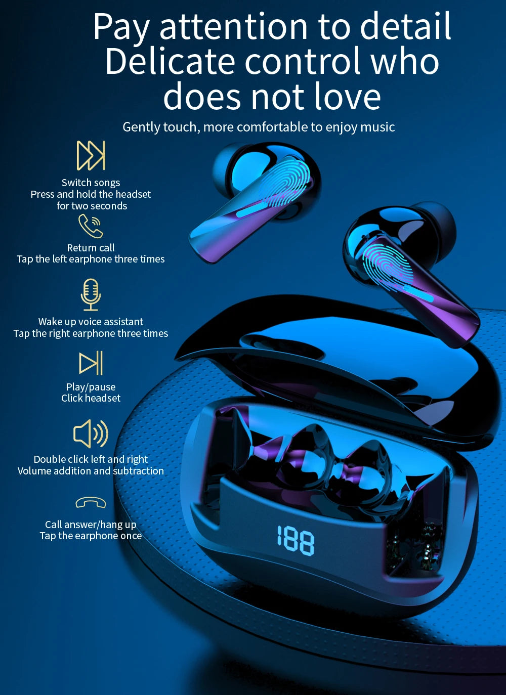 RSRDDY Bluetooth In-Ear Headphones – Balanced Armature Sound – audio-accessory
