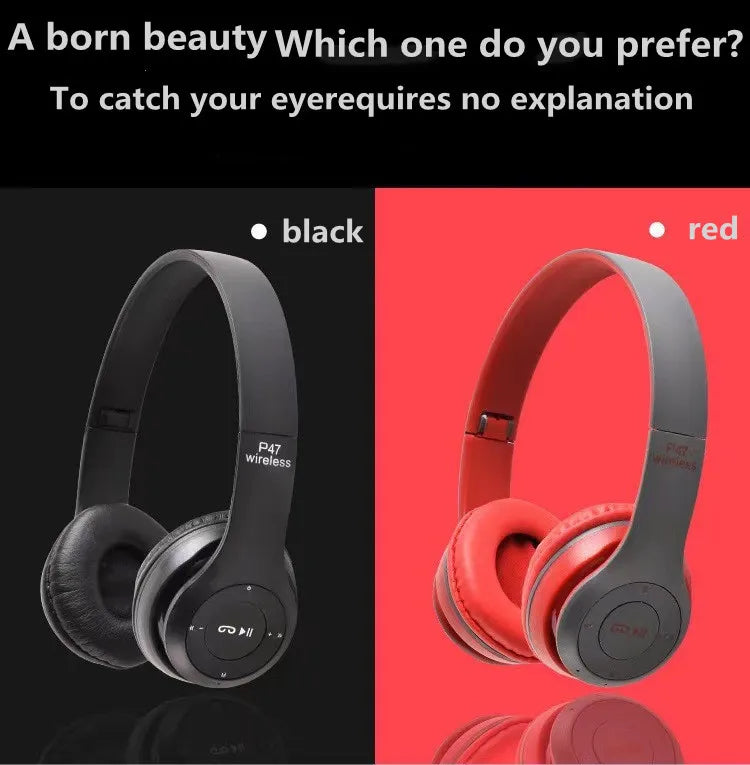 DIXSG P47 Wireless Headphones – Bluetooth 5.0 Over-Ear