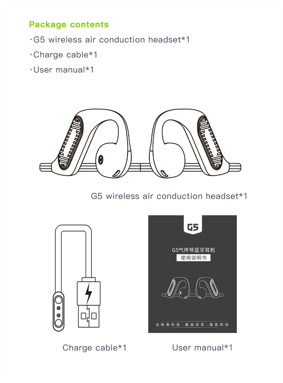 LINAMIX Bluetooth 5.3 In-Ear Headphones | ANC & Waterproof