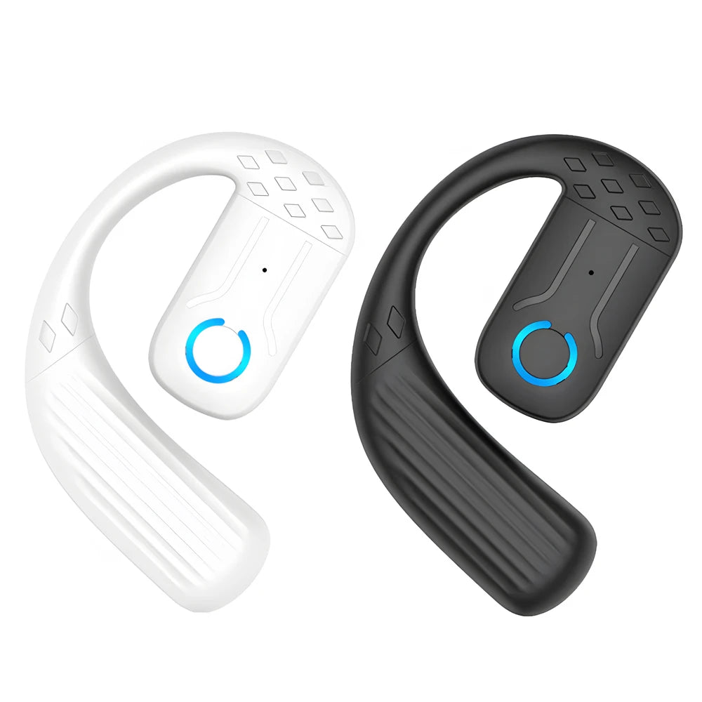AideeMaster Bluetooth 5.4 Ear Hook Headset – Noise Cancelling