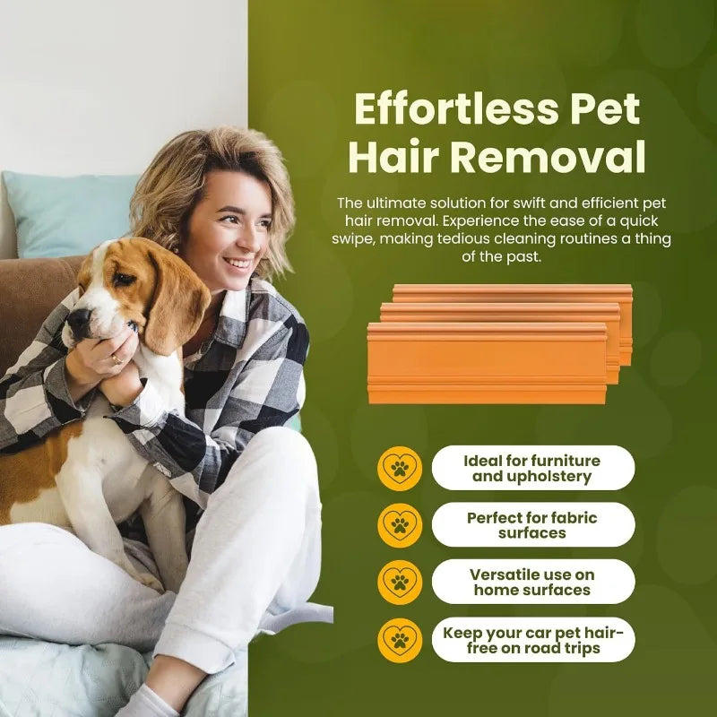 Pet Hair Remover Tool – Reusable Grooming Brush for Dogs & Cats