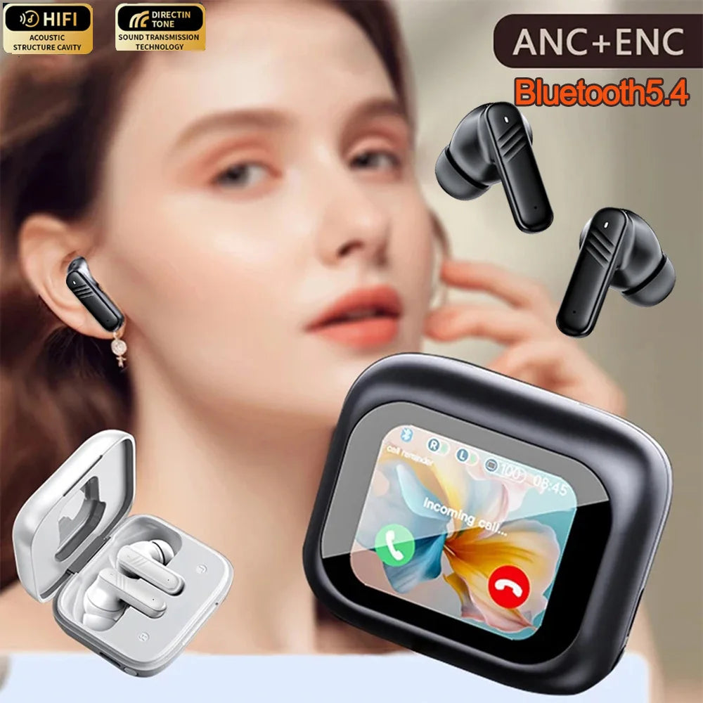 CUGUU LX10 Bluetooth 5.4 Earbuds – ANC, ENC, Touch Screen