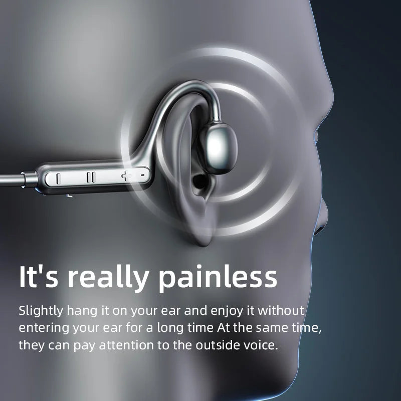 Wireless Bluetooth Ear Hook Headphones – Secure & Clear Sound