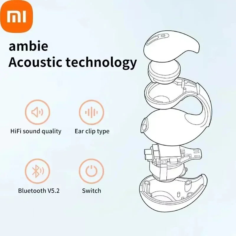 Redmi T7500 Bone Conduction Earphones – Bluetooth 5.3, Waterproof